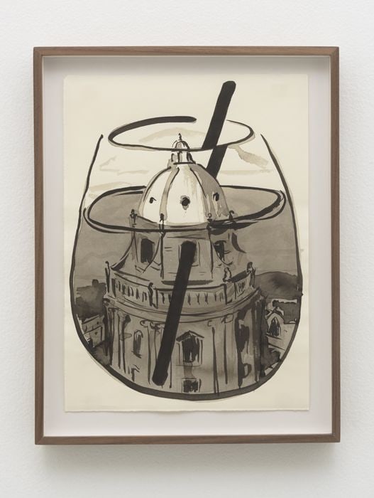 Michael Dopp Capriccio_18, 2016 Ink on paper 13 x 9 in (33.0 x 22.9 cm)