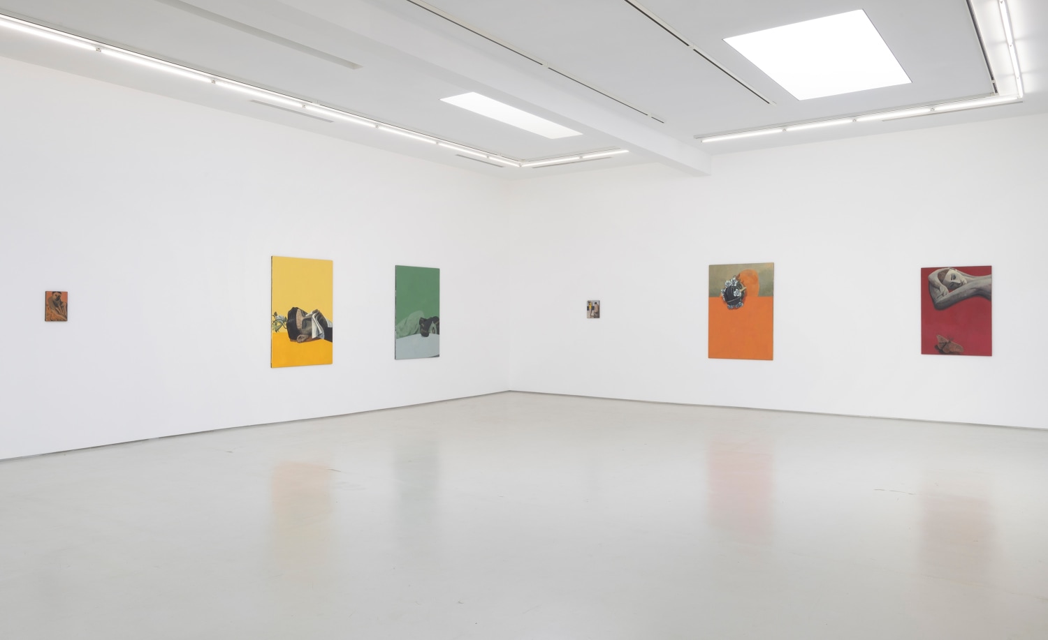 Lenz Geerk, The Table Portraits, Installation view 4