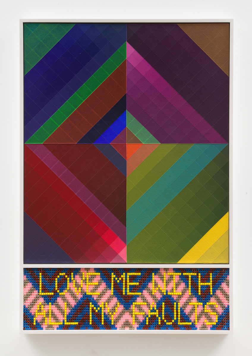 Jeffrey Gibson LOVE ME WITH ALL MY FAULTS,&nbsp;2023