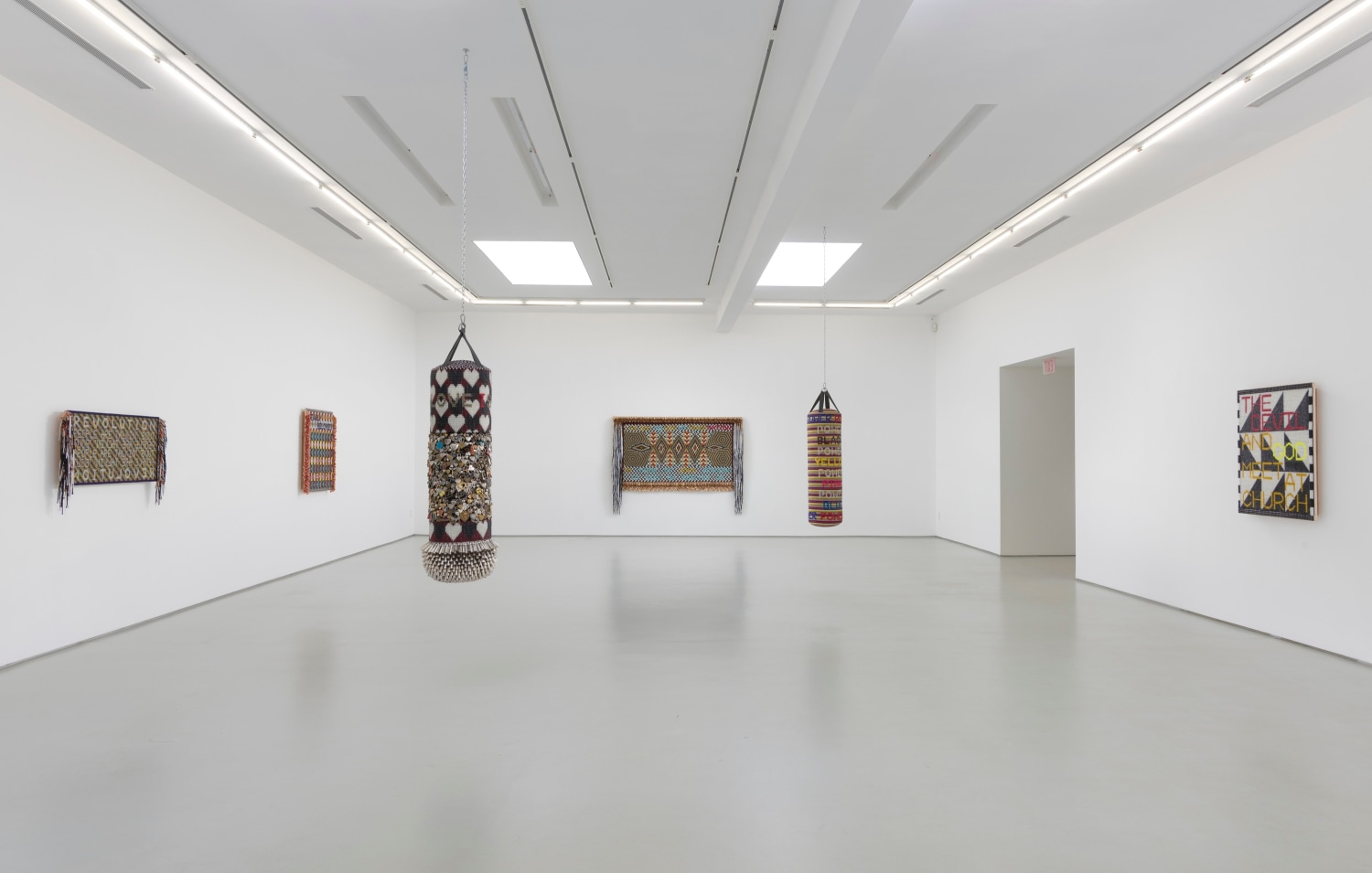 Jeffrey Gibson In Such Times Installation View