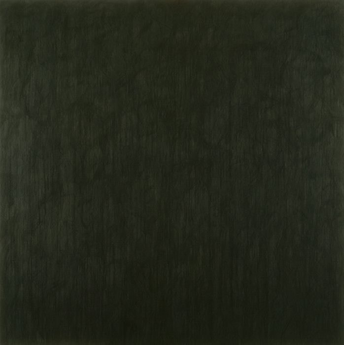 James Hayward Automatic Painting (Black #3), 1975 Oil on canvas 66 x 66 in (167.64 x 167.64 cm) Collection of the Los Angeles County Museum of Art, Modern and Contemporary Art Council, New Talent Purchase Award