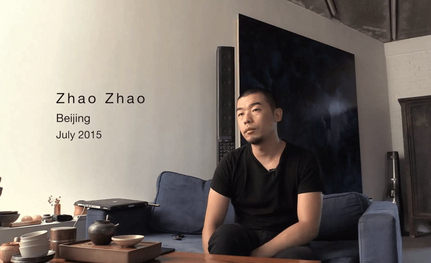 Zhao Zhao: You Cannot Separate Art from Politics, Beijing, 2015