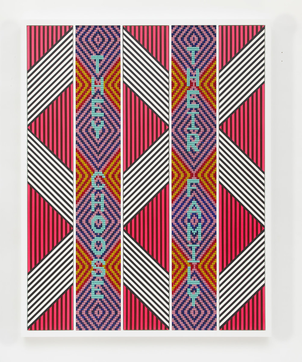 Jeffrey Gibson, THEY CHOOSE THEIR FAMILY, 2020