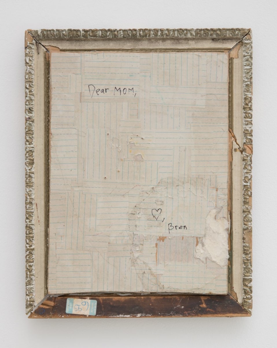 Brenna Youngblood Dear Mom, 2020 Mixed media 19 x 14.75 in (48.3 x 37.5 cm)