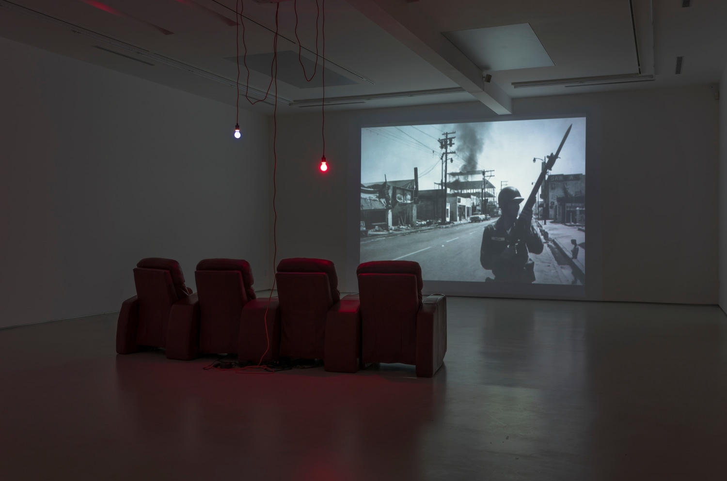 Film Still from Projections Part III: Post America (2017) Director Aaron Rose
