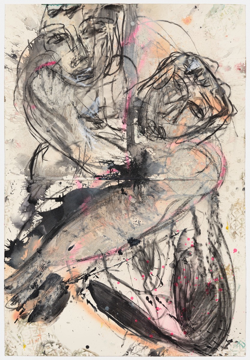 Daniel Crews-Chubb, Study for twisted figures II, 2023