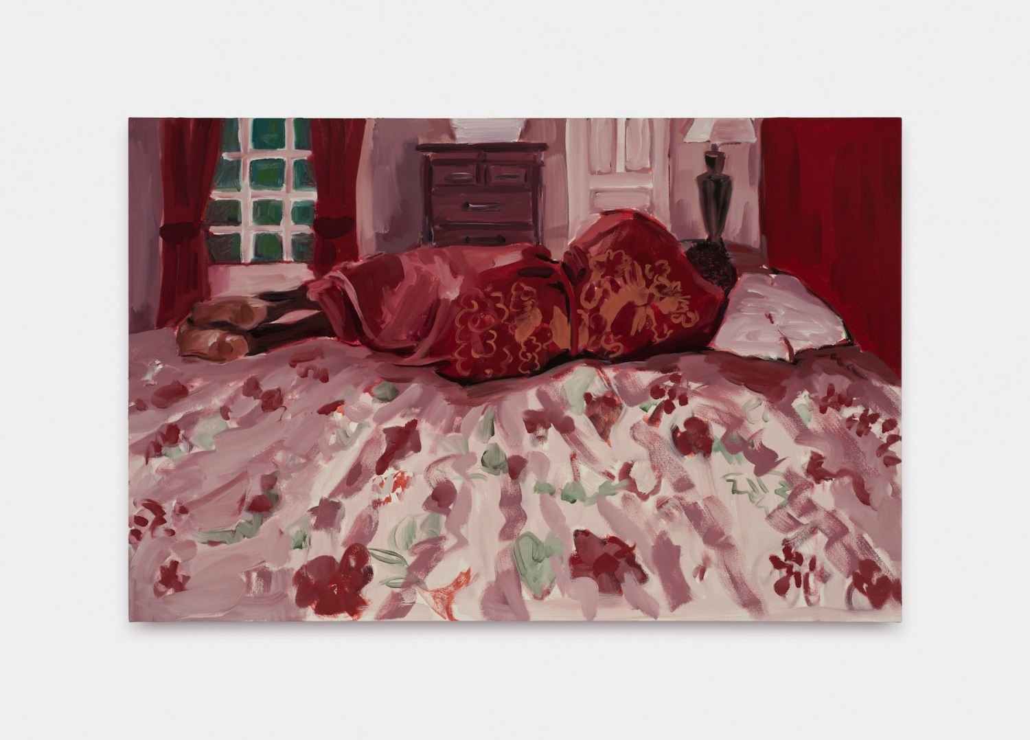 Wangari Mathenge Arthur Sleeping (After Freud's "Annabel Sleeping"), 2023