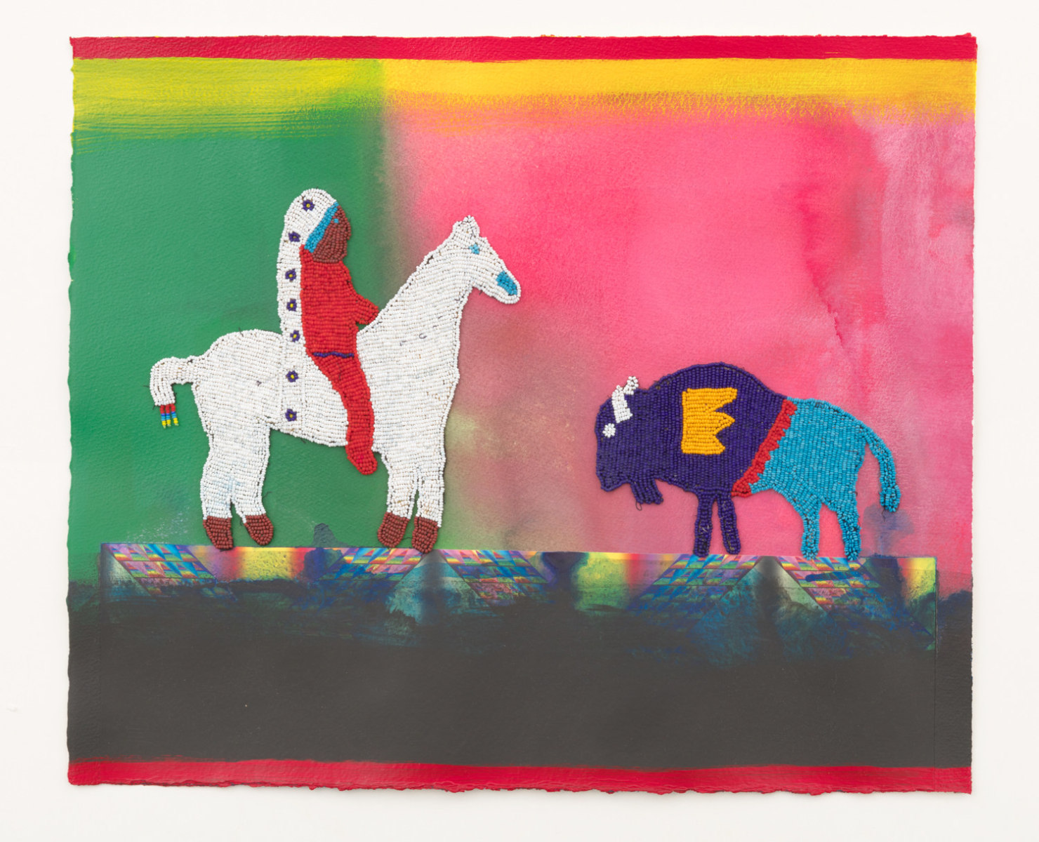 Jeffrey Gibson, When I Will See You Again, 2020