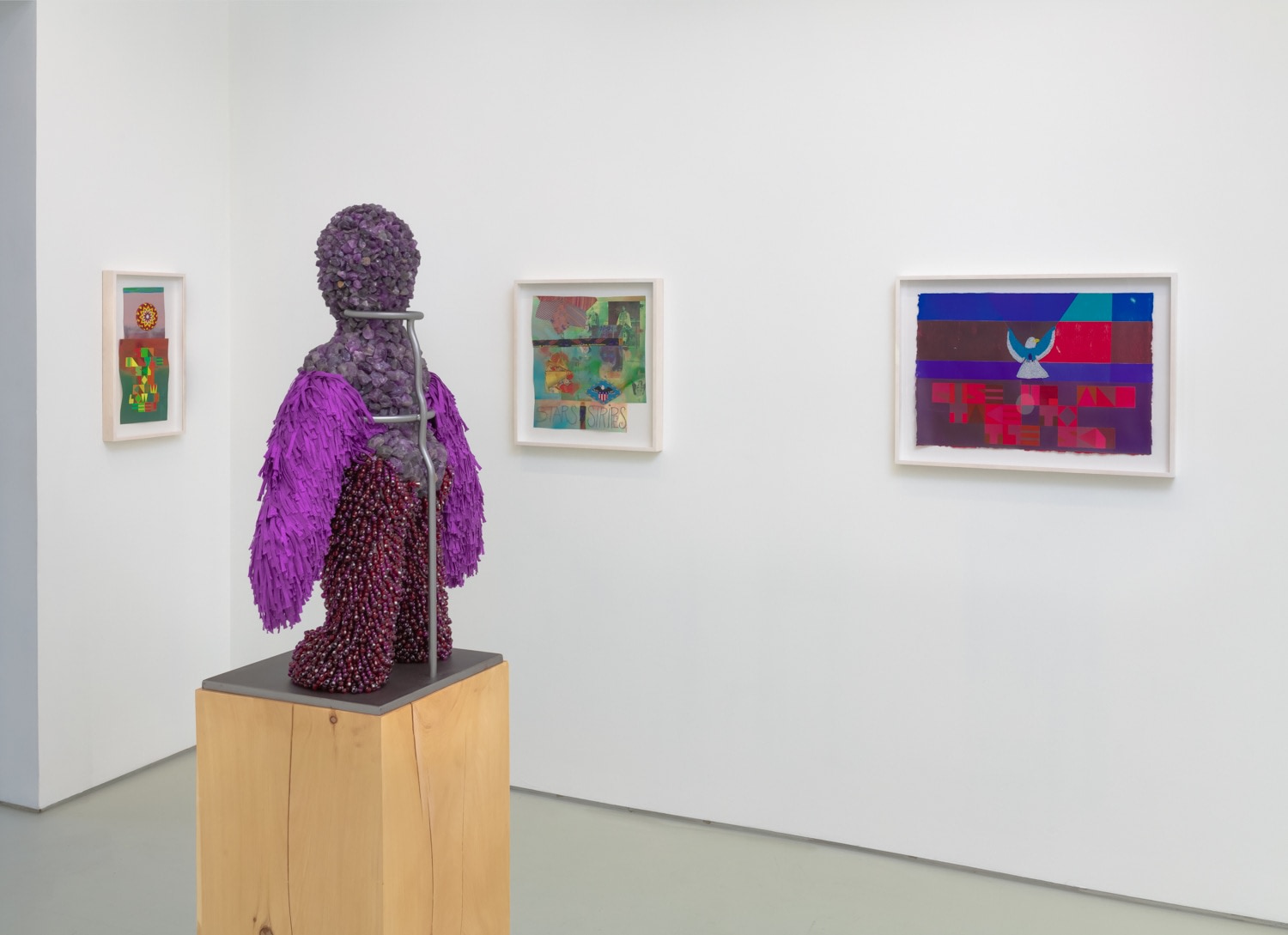 Jeffrey Gibson, It Can Be Said of Them, Installation View