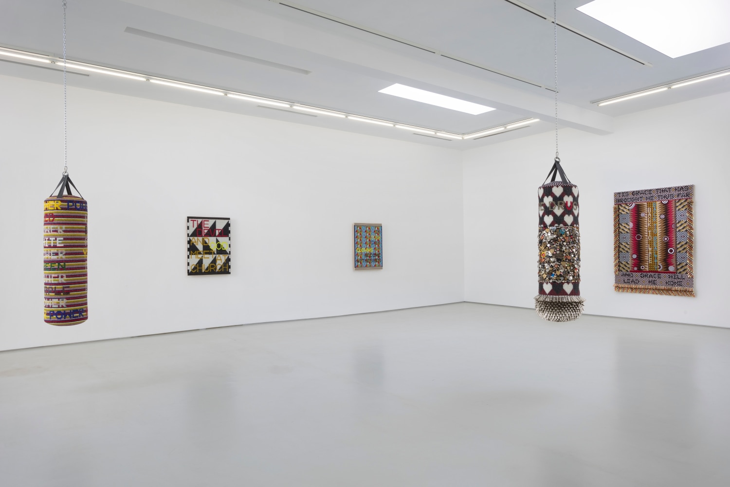 Jeffrey Gibson In Such Times Installation View