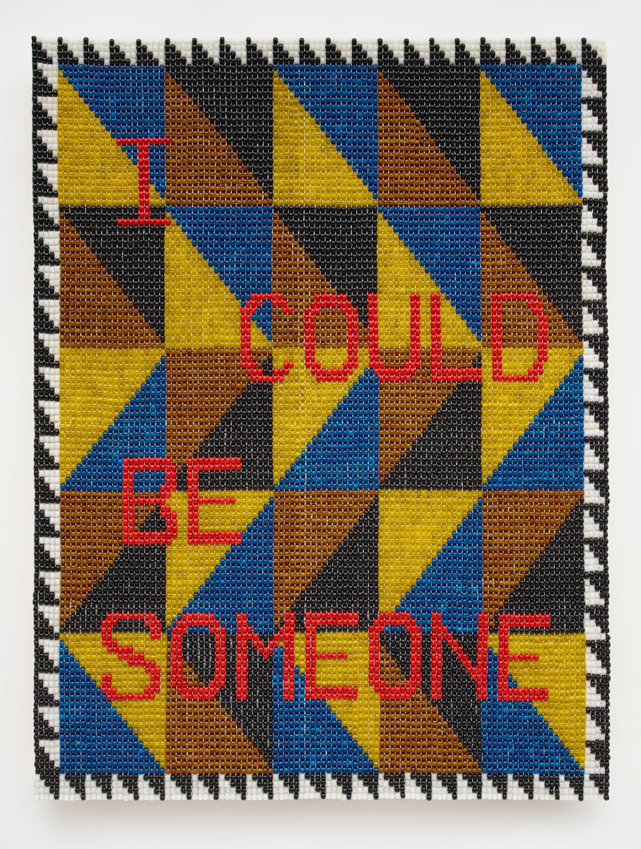 Jeffrey Gibson, I COULD BE SOMEONE, 2020