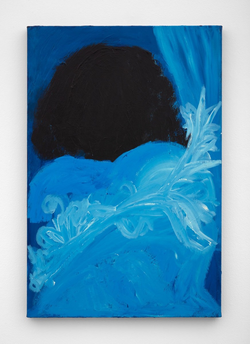 Ruth Ige  By the window, 2021  Acrylic on canvas  36 x 24 in (91.4 x 61 cm)