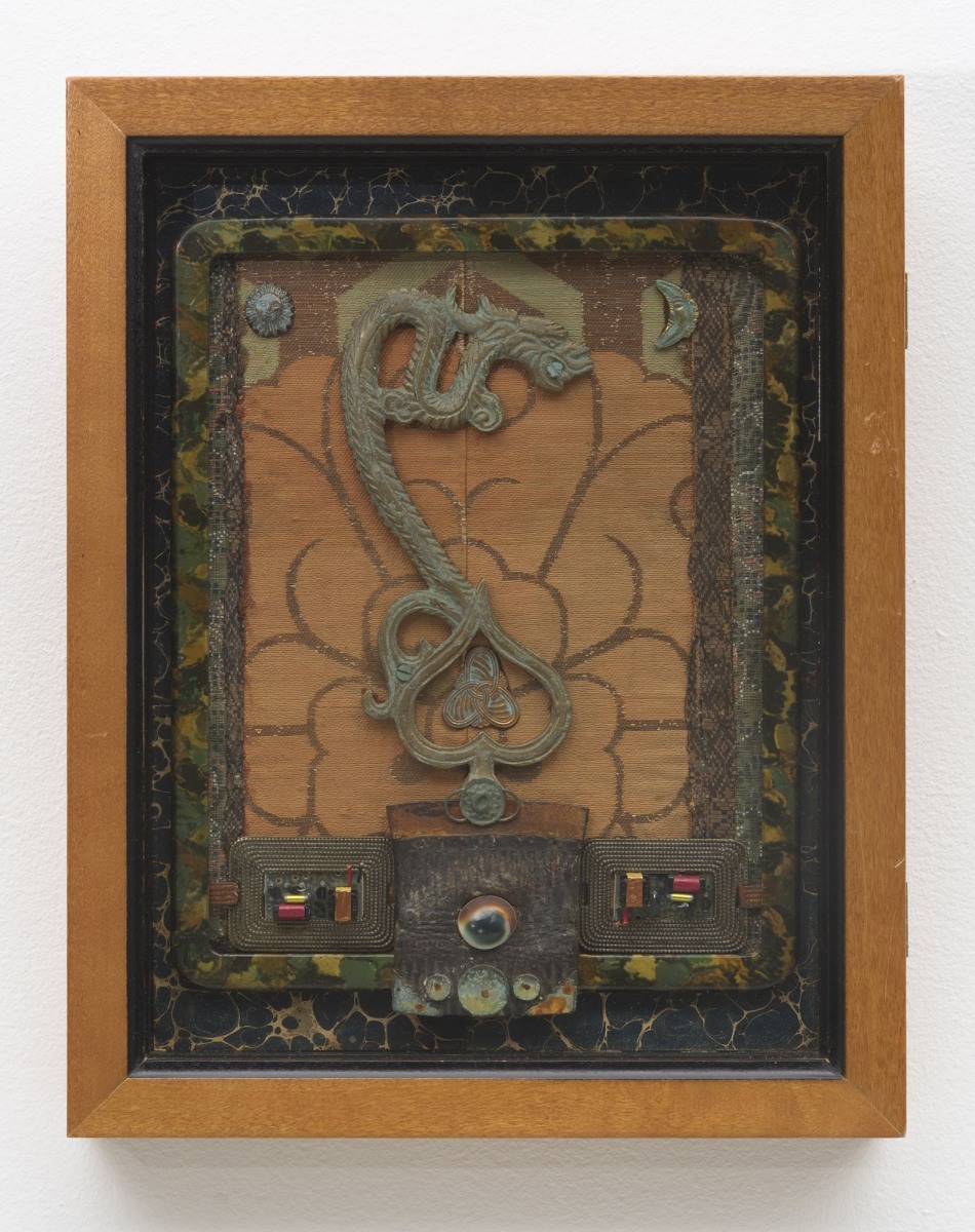 Betye Saar Survival of the Spirit, 1993 Mixed media assemblage 14 x 11 x 1.5 in (35.6 x 27.9 x 3.8 cm)