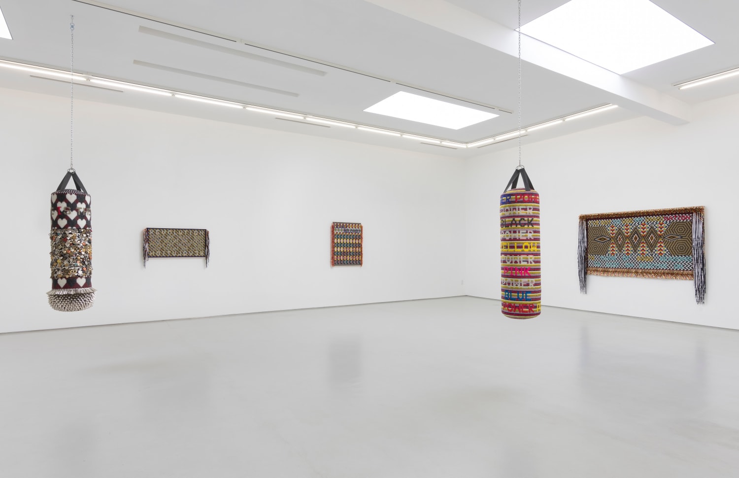 Jeffrey Gibson In Such Times Installation View