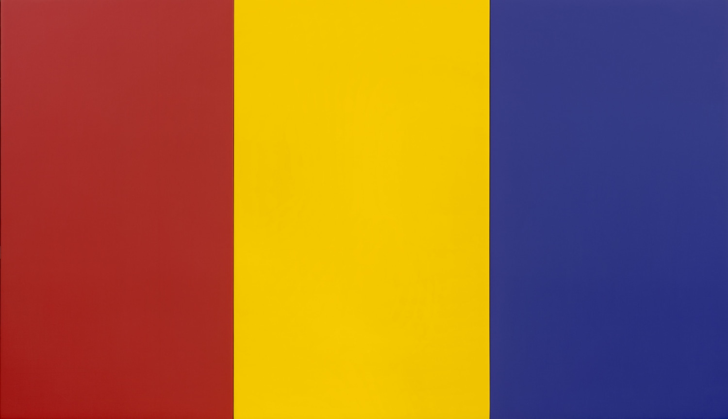 James Hayward Automatic Painting, 1979-1980 Acrylic on linen on board 33 in. x 57.25 in (83.82 cm x 145.42 cm) Collection of the San Francisco Museum of Modern Art, Purchase through a gift of Charlotte Mack.
