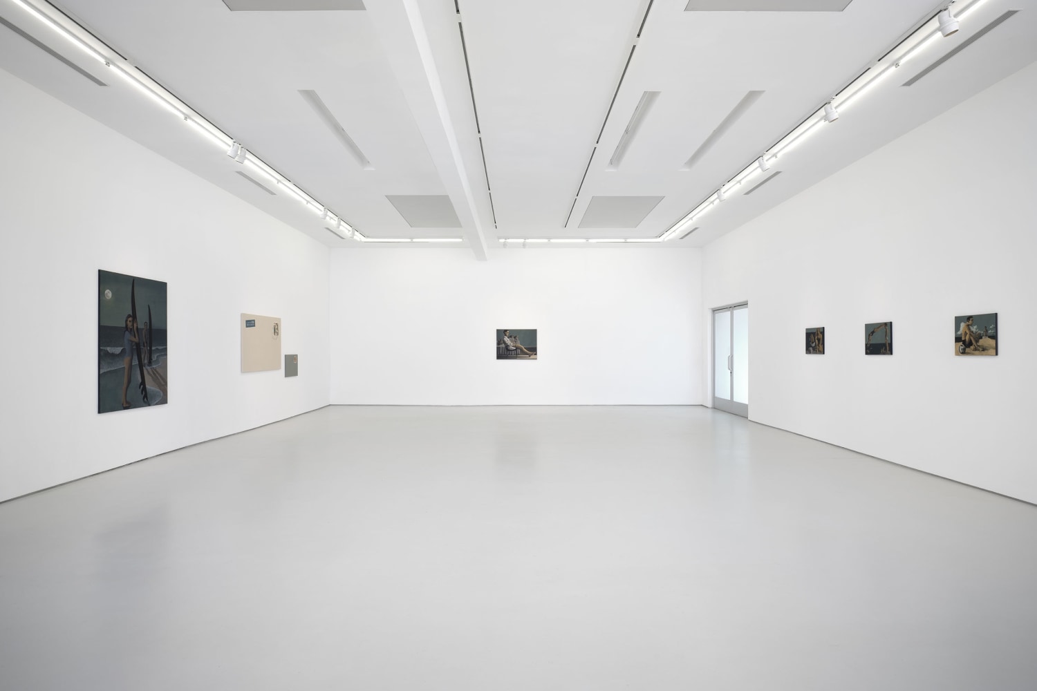 Installation View 1, Lenz Geerk, Arrival, 2022