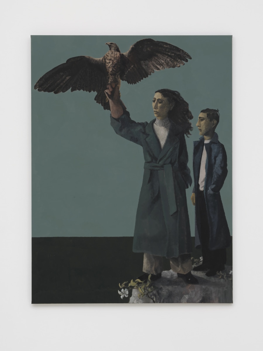 Lenz Geerk Falcon, 2022 Acrylic on canvas 62.99 x 47.24 in (160 x 120 cm) Reg# 11087 exhibition page