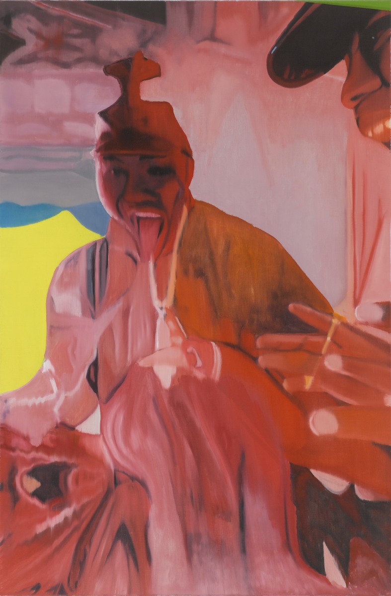 Eberhard Havekost Goin' Off, B10, 2010 Oil on linen 47.25 x 31.5 in (120 x 80 cm)