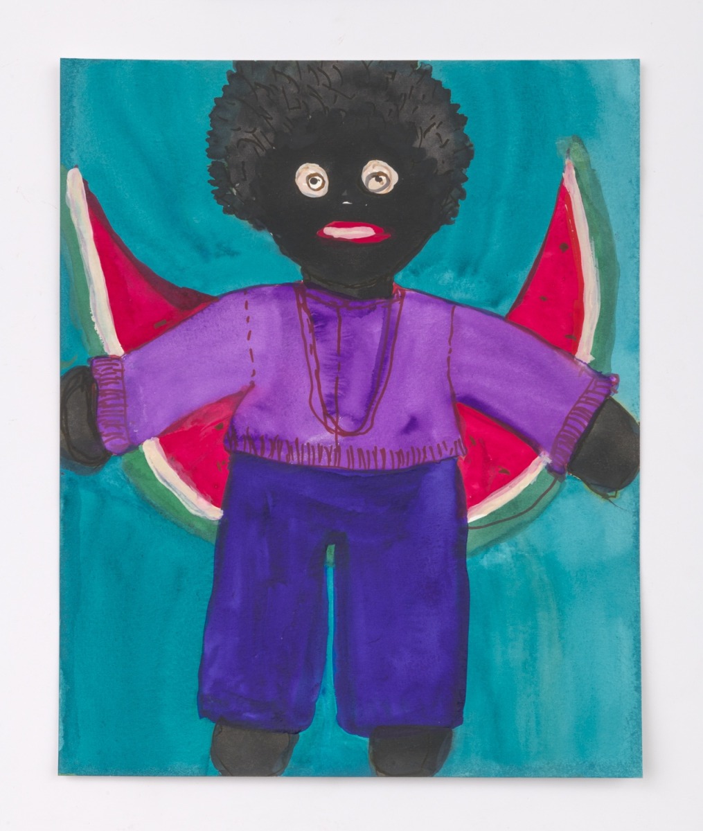 Betye Saar, Boy with Watermelon, 2020