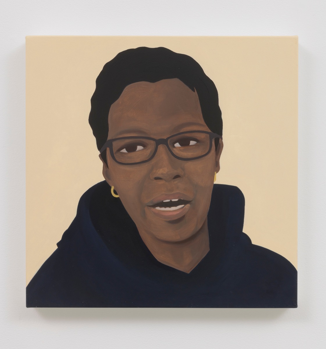 Thenjiwe Niki Nkosi Kyodo (Rev. Angel Kyodo Williams), 2018 Oil on canvas 19.68 x 19.68 in (50 x 50 cm)