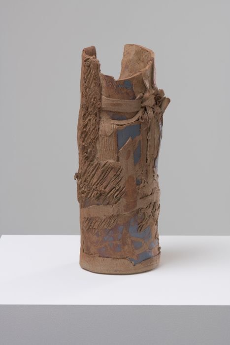 Michael Dopp Shining Desert_11, 2018 Unglazed stoneware 16.75 x 6.25 x 8 in (42.5 x 15.9 x 20.3 cm)