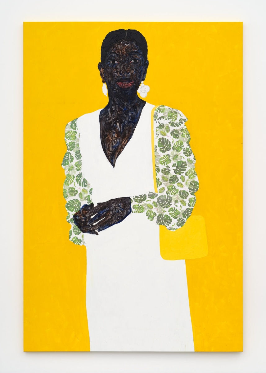 Amoako Boafo Monstera Leaf Sleeves, 2024