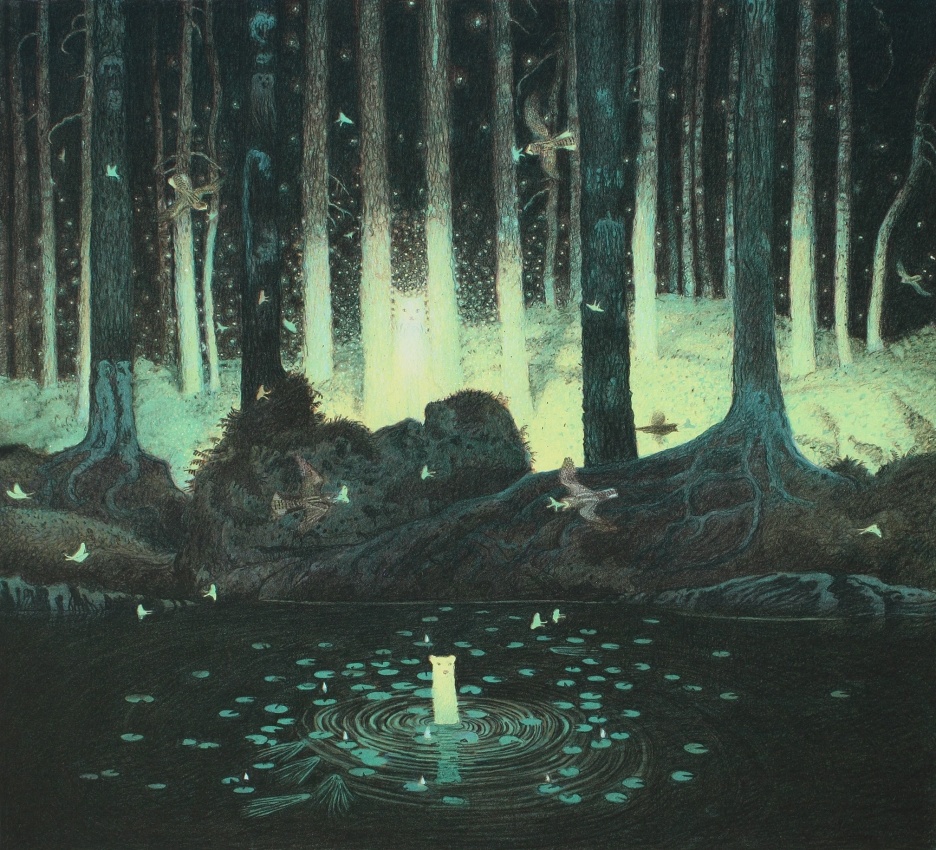 Waheshkamagod, 2005, lithograph, 20 x 22 inches