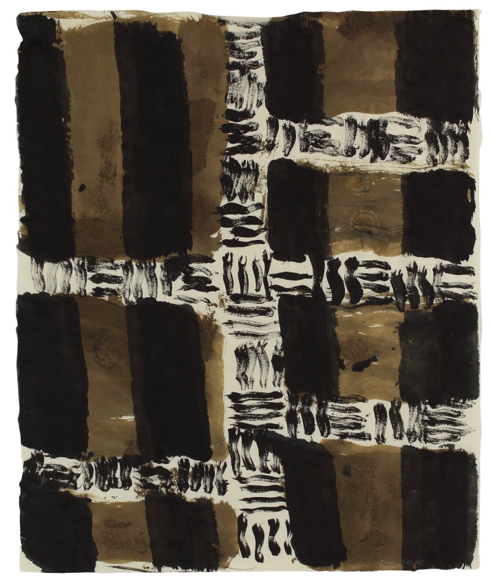 Untitled, 2019, ink on paper, 20 x 16 1/2 inches