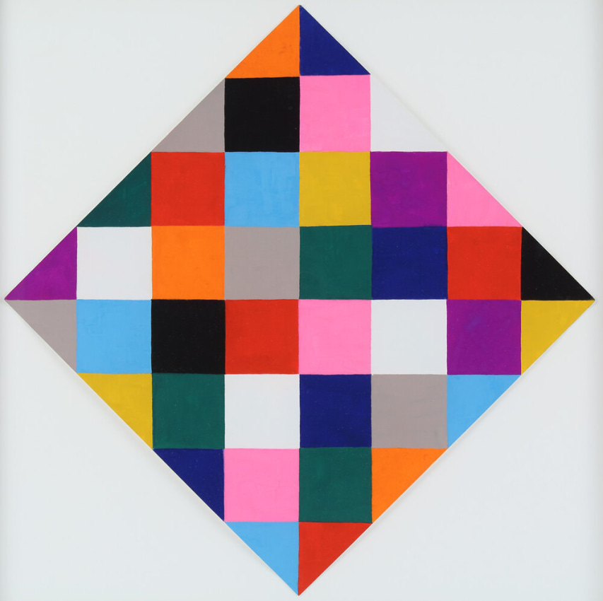 Untitled,&nbsp;2014, gouache on paper, 16 5/8 x 16 5/8 inches