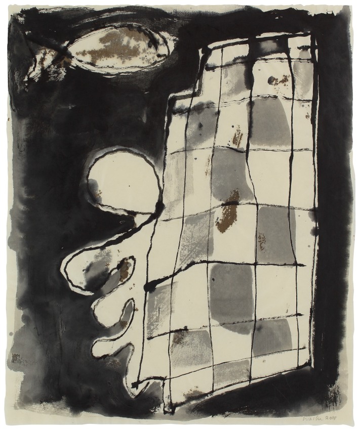 Untitled, 2018, ink on paper, 20 1/4 x 16 3/4 inches