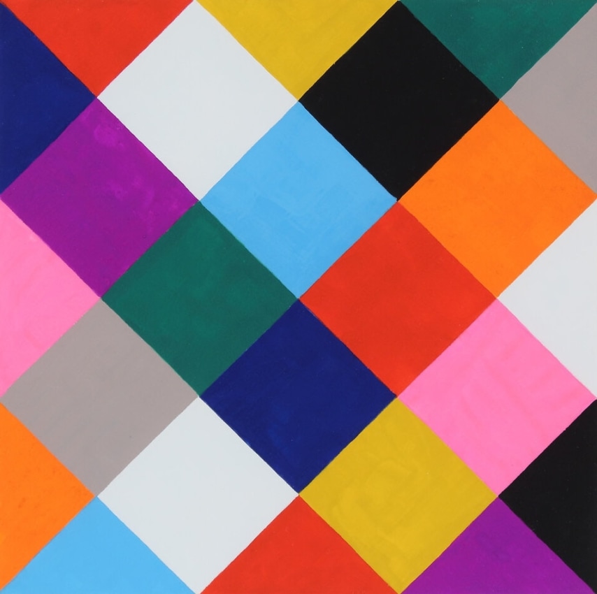 Untitled,&nbsp;2014, gouache on paper, 11 7/8 x 11 7/8 inches