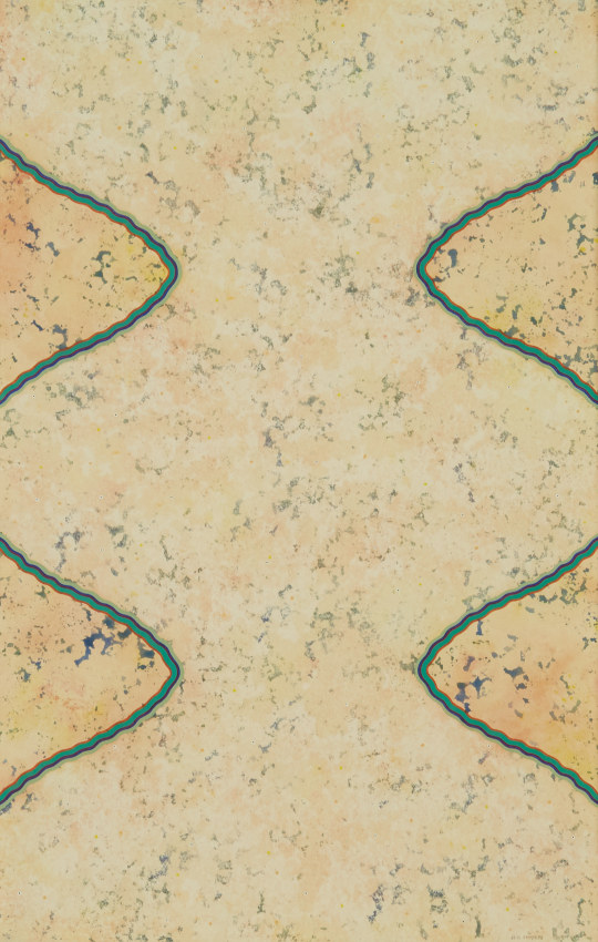 Morning Entrance, 1969, gouache on paper, 20 1/2 x 13 1/4 inches