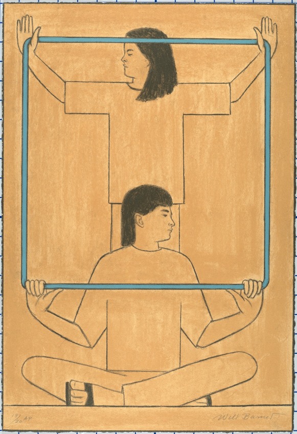 Generations,&nbsp;2001, color lithograph on Sommerset paper,&nbsp;22 1/8 x 15 1/8 inches