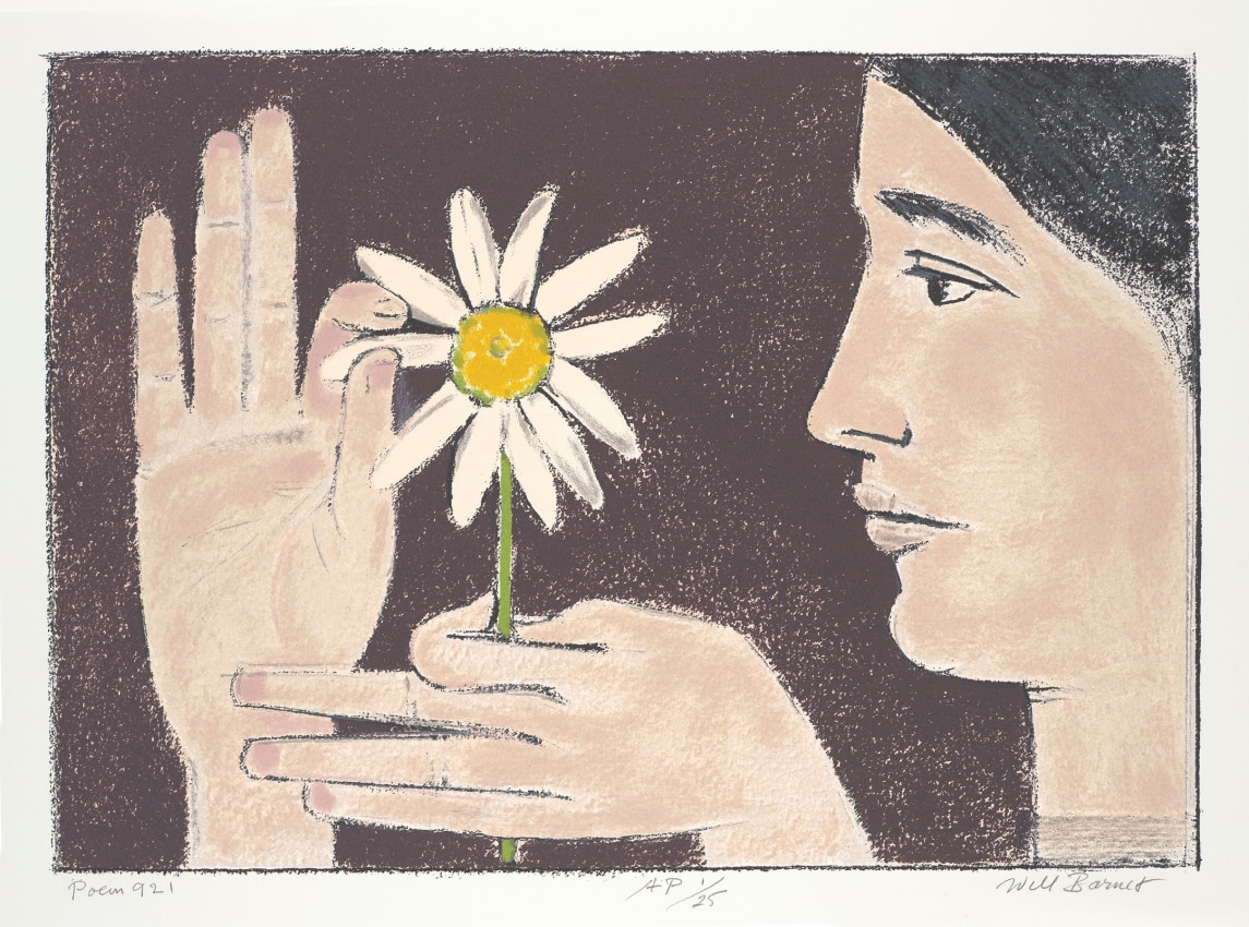 Poem 921 (ED),&nbsp;1997, lithograph on Sommerset paper,&nbsp;14 5/8 x 21 5/8 inches