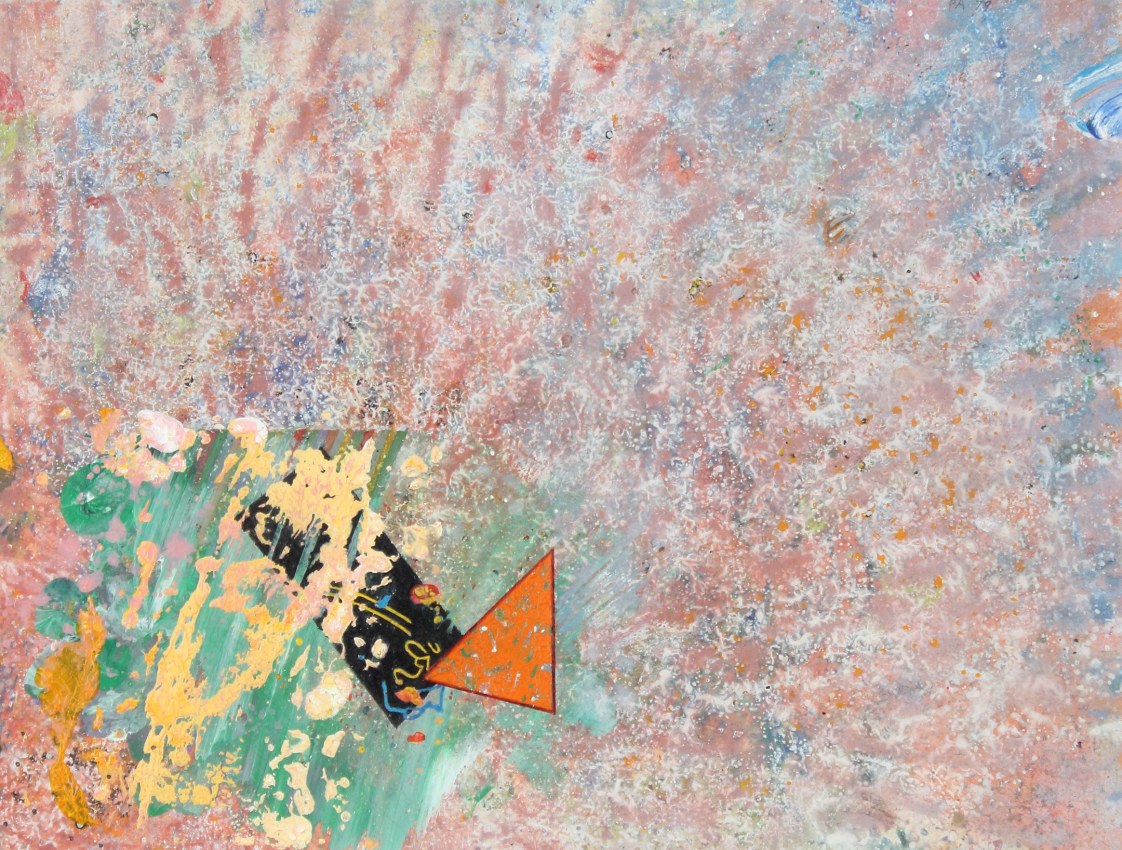 Naming Joys, 1983, mixed media on paper, 6 1/2 x 8 1/4 inches