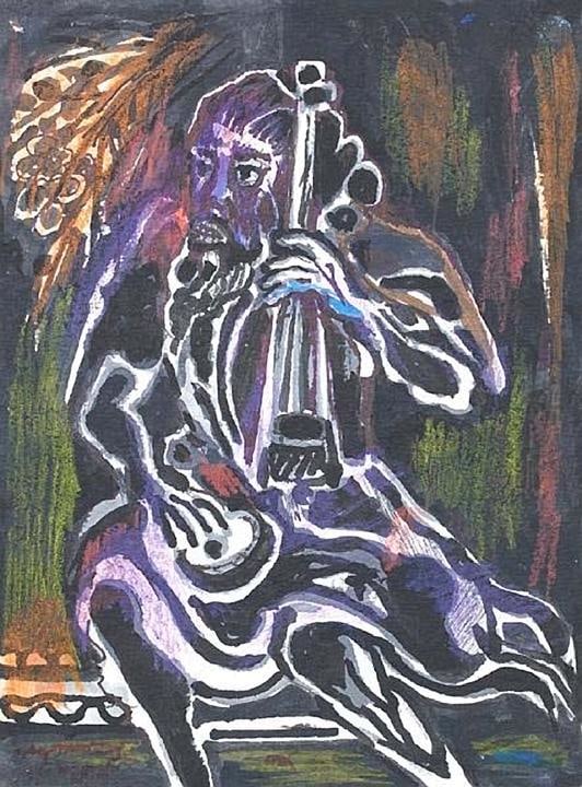 Nandalal Bose MUSICIAN / OX AND CART