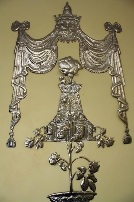 Adeela Suleman UNTITLED 2 (PEACOCKS WITH DRAPES) (Ed. of 3)