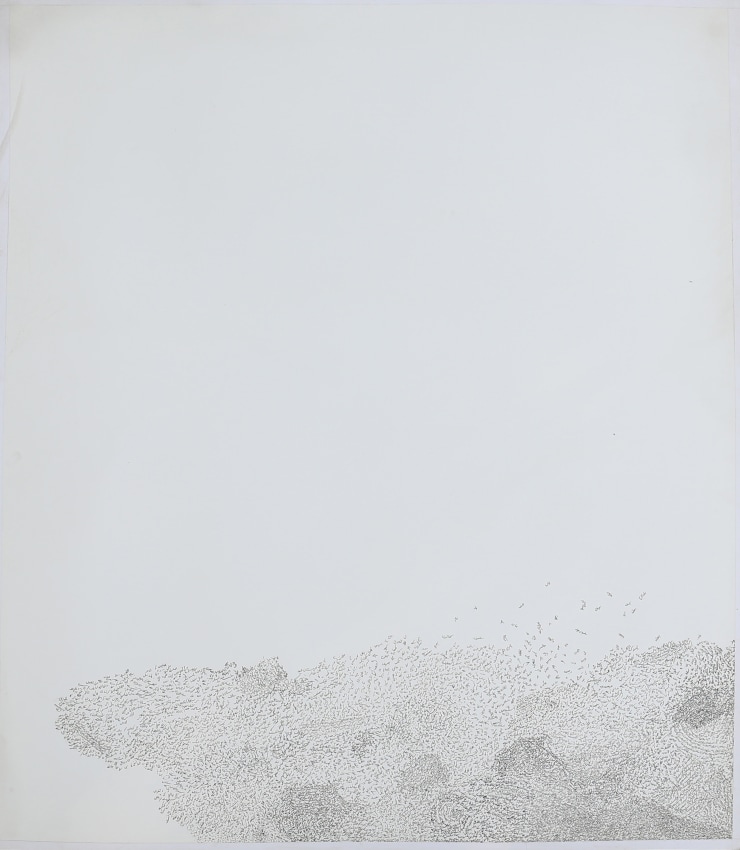 Ghulam Mohammad, Subconscience,&nbsp;2018,&nbsp;Paper collage on Wasli paper,&nbsp;48 x 36 in