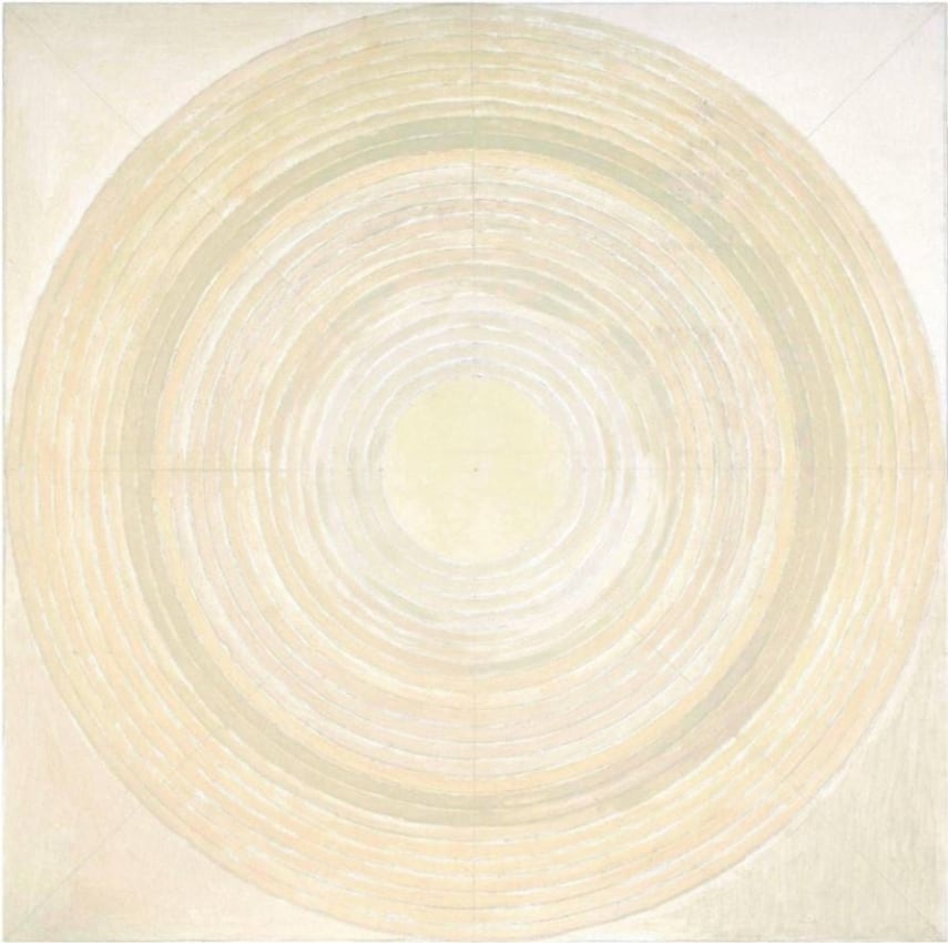 S.H. Raza, Shanti Bindu, 2000, Acrylic on canvas, 48 x 48 in