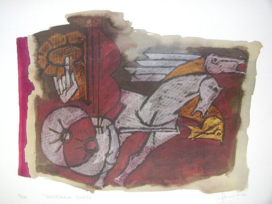 M F Husain