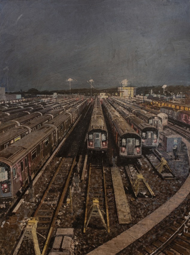 Bernardo Siciliano,&nbsp;Blade Runner,&nbsp;2020,&nbsp;Oil on canvas, 63 x 47 in, &nbsp;