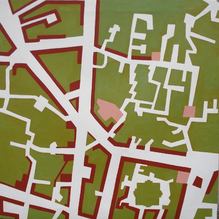 Devang Anglay Labyrinth 7 (Deep Green)