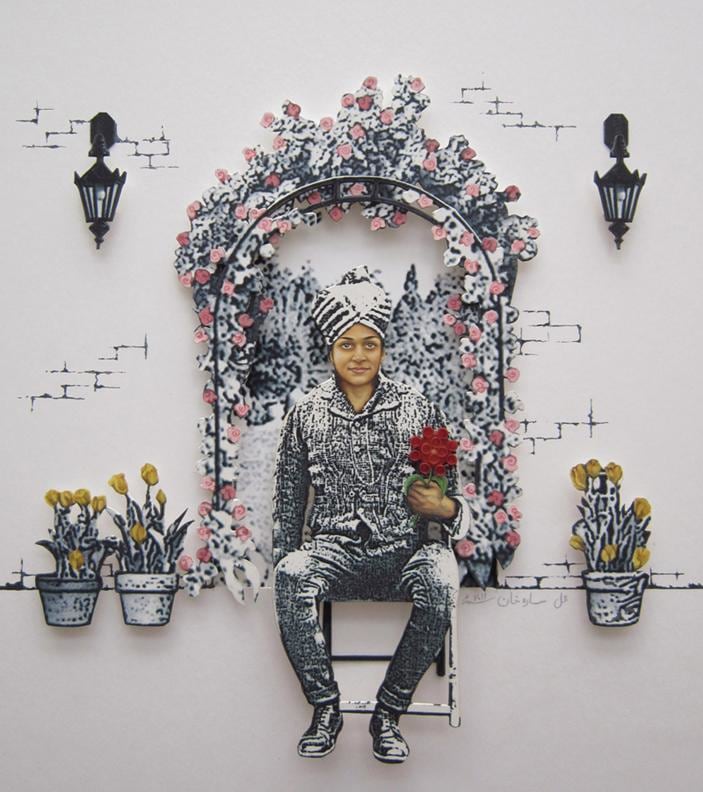 Sara Khan AAB-O-GUL (THE WET BLOSSOM)