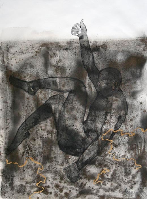 G.R. Iranna Untitled (Thumb Up)