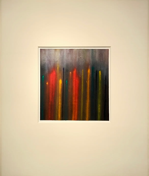 Natvar Bhavsar,&nbsp;ARJUMAN III,&nbsp;1984,&nbsp;Painting on paper,&nbsp;37 x 31 in