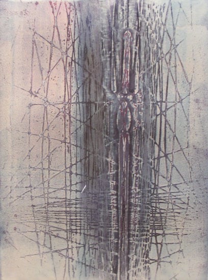 Krishna Reddy PRAYING WOMAN