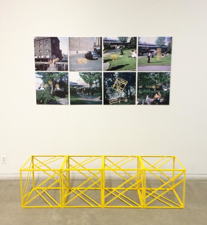 Rasheed Araeen SPRINGTIME IN EUSTON SQUARE GARDENS