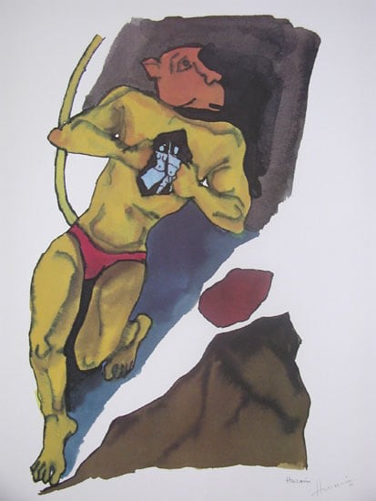 M F Husain