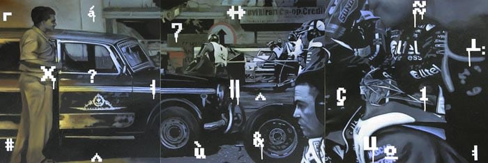 Baiju Parthan MILLJUNCTION 3 (SOFT GRAFFITI)