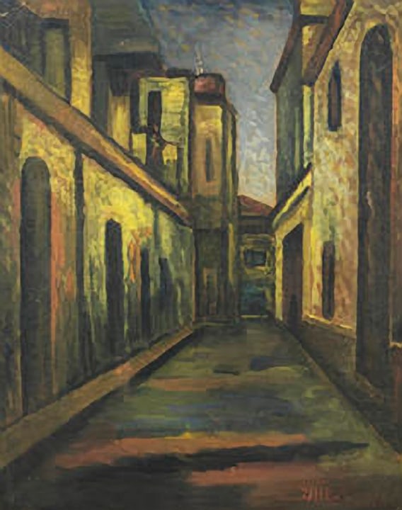 Jamini Roy Untitled (City Street)